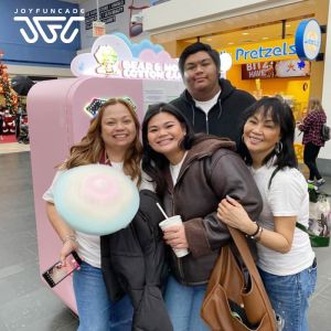 Buy cheap Customizable Flower Cotton Candy Vending Machine With Smart Robot Operation from wholesalers