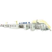 Buy cheap Full Servo 250PPM 950*760mm Adult Diaper Making Machine product