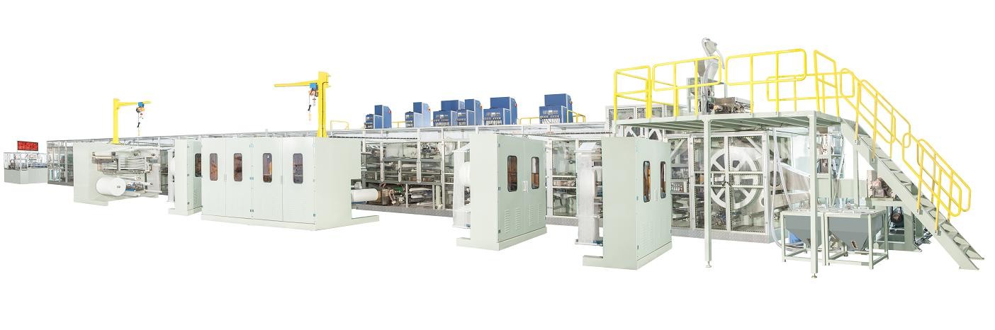 HAINA 300pcs/Min 800*650mm Disposable Diaper Production Machine