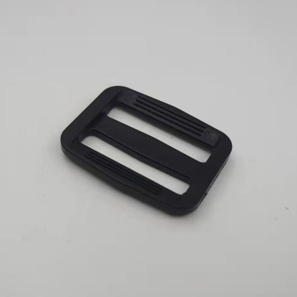Buy cheap Custom Logo 24.7mm Plastic Clasp Buckle 1 Inch Plastic Triglides Slides from wholesalers