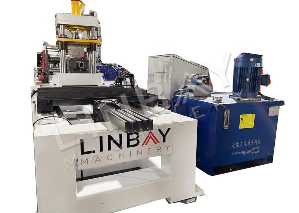 Buy cheap Perforated Strut Channel Roll Forming Machine 22kw Galvanized Steel from wholesalers
