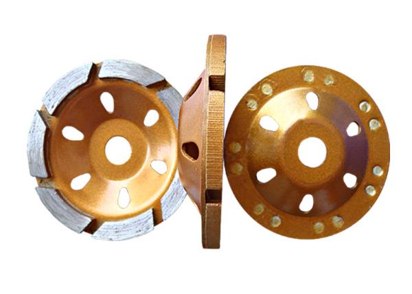 Buy cheap 4" Metal Diamond Grinding Disc Concrete Grinding Blade Cup Wheel from wholesalers
