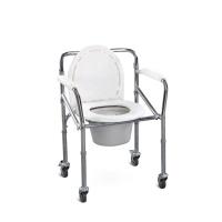 Buy cheap Lightweight Commode Toilet Chair , Showercollapsible Commode Chair For Elderly product