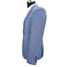 Buy cheap Slim Fit Mens Knit Blazer , Gray Knit Blazer Half Lining Blue Mix Adults from wholesalers
