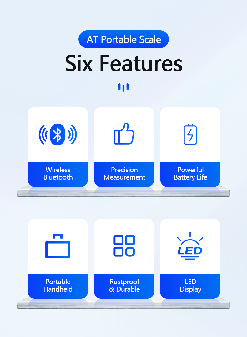 Industrial Weighing Made Easy with SOHE AT Bluetooth Scale and 6-Digit LED Display