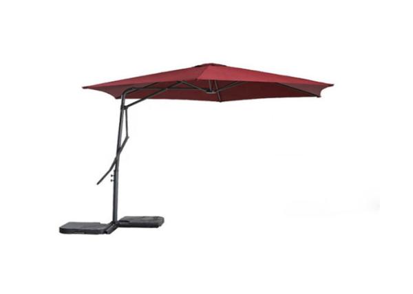 Buy cheap 2.5M Steel Wrench Outdoor Hanging Umbrella Offset Hanging Patio Umbrella from wholesalers