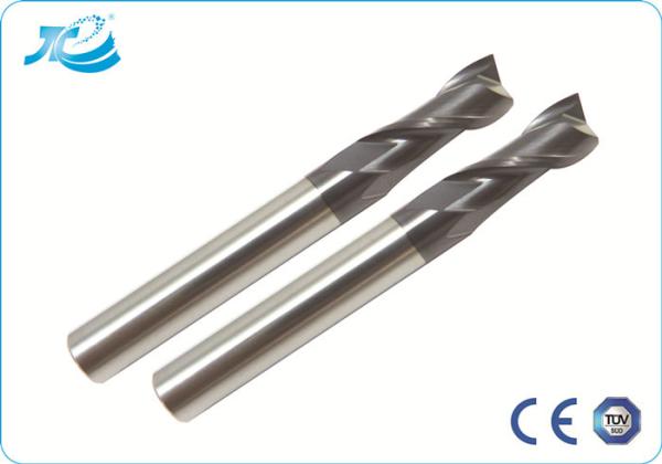 Buy cheap 1.0 - 25.0mm Diameter Square End Mill , Four Flute End Mill from wholesalers