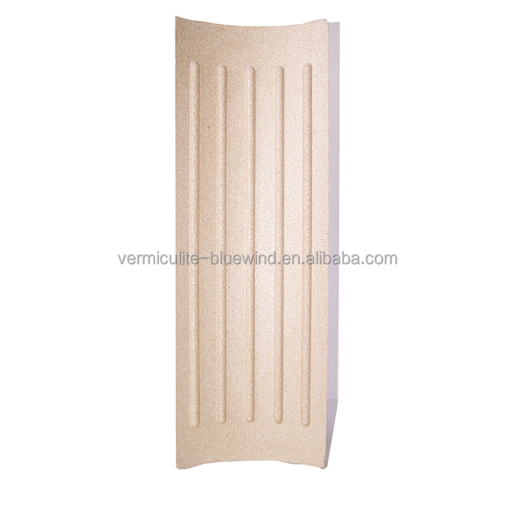 Square Vermiculite Insulation Board Industrial Vermiculite Fireproof Insulation Board