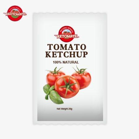 Quality OEM 36g Tomato Ketchup Sachet From China Factory Made With Pure Natural Ingredients Offered At Factory Price for sale