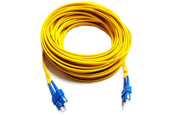 Buy cheap SC UPC SM MM Single Mode Patch Cable Duplex 2.0mm 30m from wholesalers
