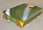 Heat Proof Industrial Electric Carts , AC Rail Transfer Cart Dragged Cable
