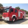 Buy cheap SINOTRUK 228kw Heavy Duty Fire Truck 6 Wheeled Type 8000 Liter Foam Capacity from wholesalers