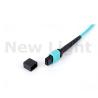 Buy cheap MPO - MPO male / female fan out MPO MTP cable single mode optical fiber patch cord from wholesalers