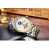 Buy cheap KINYUED men's automatic mechanical watch tourbillon waterproof mechanical wristwatches from wholesalers
