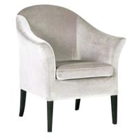 Buy cheap YLX-3106 Black Powder Coating Tube with Grey Fabric Cover Upholstery Sofa Chair product