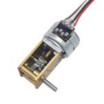 SM15-817G Customized Shaft Reducer Worm Gearbox 15mm Diameter 5V Micro Stepper