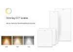 3000K-6500K Tunable White LED Lighting Ultra Slim Led Panel Light