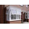 Buy cheap European Style PVC Awning Outward Opening Window UPVC Double Glass Windows from wholesalers
