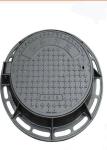 EN124 Cast Iron Round Drain Cover Black Color Surface Finised Anti Frozen