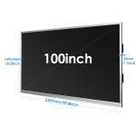 IR Touch 100 Inch Smart Board , Interactive Flat Panel Display 3840×2160