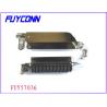 Buy cheap 2.16mm Amphenol Male Plug 50 Pin Centronics Connector With Metal Cover from wholesalers