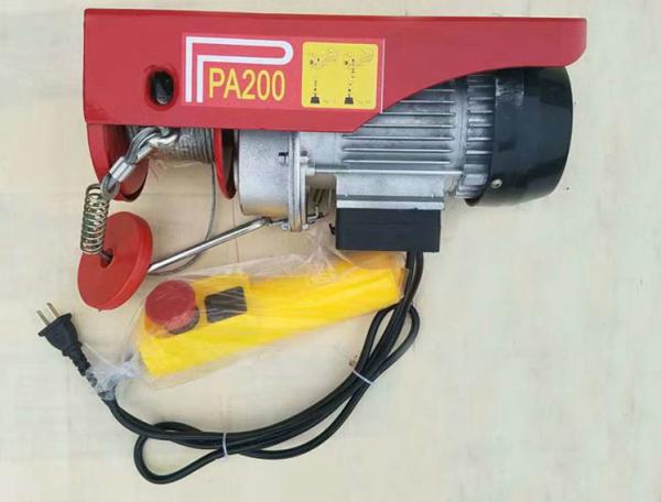 Buy cheap PA200 Miniature Electric Hoist 10m/min With Trolley Systems from wholesalers