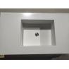Buy cheap White quartz integral basin sink for hospitality renovation from wholesalers