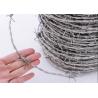 Buy cheap Prison Roll 12.5 Barbed Fencing Wire Low Carbon Steel from wholesalers