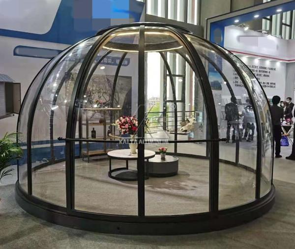 Buy cheap Camping Round Dome Large Aluminum Profiles Weather Resistant from wholesalers