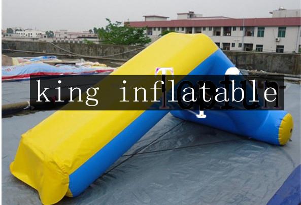 Buy cheap 0.9mm Pvc Tarpaulin Outdoor Blow Up Water Toy CE Customized Slide For Water Park from wholesalers
