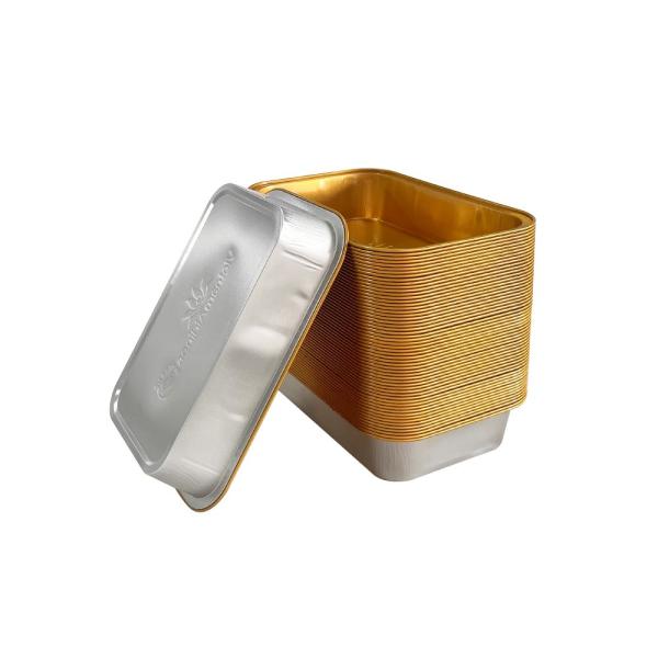 Buy cheap Aluminium Foil Dessert Cup Cake Container for Safe and Hygienic Dessert Storage from wholesalers
