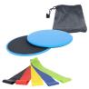 Buy cheap Eco Friendly Customized Exercise Yoga Fitness Exercise Round Mat Gym Training Sliding Discs from wholesalers