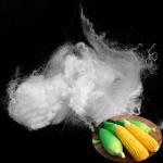 Siliconized Bio - Based Materials Raw White 100% PLA Fiber 6D×64mm For Filling
