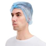 Round Disposable Medical Caps , Disposable Non Woven Cap For Laboratory
