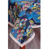 Buy cheap Colorful Personalized Table Cloth Multiple Finishes Treatment With Lace Fabric from wholesalers