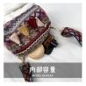 Buy cheap FASHION CHINESE NATIONAL STYLE WIDE SHOULDER STRAP PILLOW BAG CROSSBODY BAG STRIPED SHOULDER BAG WOMEN'S BAG from wholesalers