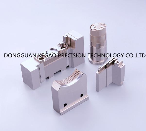 Buy cheap SKH51 Connector Mold Parts , NAK80 Electronic Plastic Part Mould Precision from wholesalers