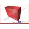 Buy cheap Red special paper Magnetic Luxury Gift Boxes with silk paper tray from wholesalers