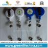 Buy cheap Plastic Sky Blue Retractable ID Card Clip Badge Holder Reel from wholesalers