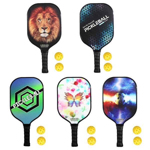 Buy cheap Pickleball Paddle Racket Set Pickball Carbon Core Honeycomb Composition With 2 Sport Balls from wholesalers