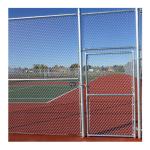 2.0mm-3.5mm Wire Diameter PVC Coated Chain Link Fence for Tennis Court and