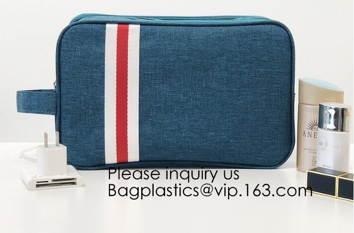 Multifunction canvas cosmetic bags felt makeup bag for sale toiletry bag for travel,makeup bag necesery travel bagease