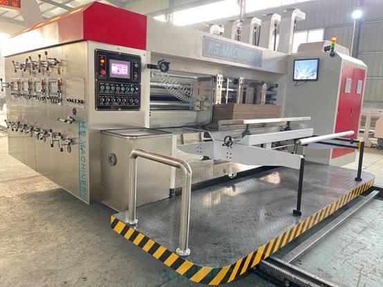 Buy cheap 450×600mm Feeding Corrugated Box Manufacturing Machine With Automatic Vacuum Feeding Unit from wholesalers