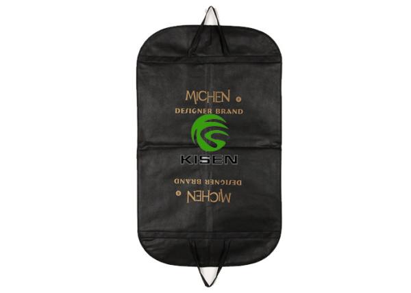 Buy cheap Standard Size Mens Suit Cover Bag , Nonwoven Fabric Vinyl Garment Bags With Zipper from wholesalers