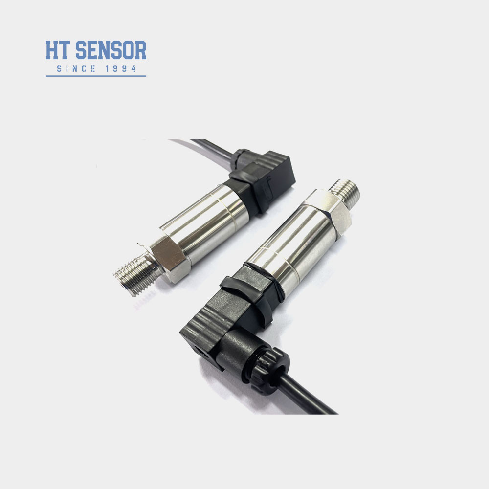 Mini DIN Industrial Pressure Sensor Transmitter 20Mpa High Temp Pressure Transducer