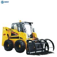 Buy cheap Operating Capacity 1050kg 85HP Mitsubishi 62kW Engine WS85 Skid Steer Loader product