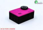 2.0" LTPS 1080P Video Camera For Sports Recording , Portable Action Camera