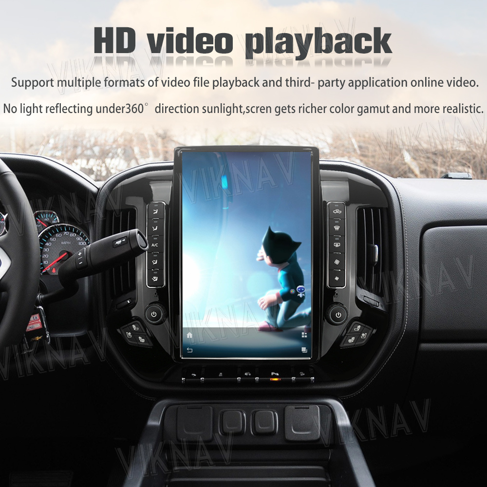Multimedia Android Car Head Unit For Chevroler Silverado / GMC SIERRA 2013-2020