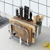 Buy cheap Anticorrosion 304 Stainless Steel Kitchenwares Silver Cutting Board Holder Stand from wholesalers