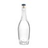 Buy cheap Transparent 750ml Flint Tequila Bottle with Aluminum Plastic PP Collar Material from wholesalers